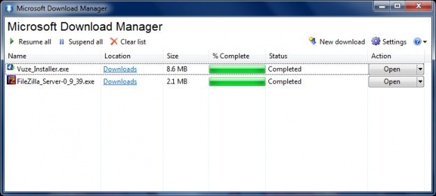 Microsoft download manager free